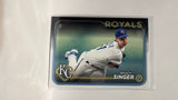 #173 Brady Singer Kansas City Royals 2024 Topps Baseball Card