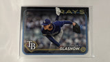 #89 Tyler Glasnow Tampa Bay Rays 2024 Topps Baseball Card