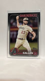 #110 Zac Gallen Arizona Diamondbacks 2024 Topps Baseball Card