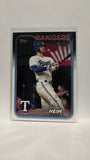 #235 Jonah Heim Texas Rangers 2024 Topps Baseball Card