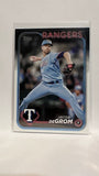 #171 Jacob DeGrom Texas Rangers 2024 Topps Baseball Card