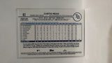 #82 Curtis Mead Rookie Tampa Bay Rays 2024 Topps Baseball Card
