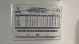 #72 George Springer Yellow Toronto Blue Jays 2024 Topps Baseball Card