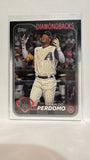 #41 Geraldo Perdomo Arizona Diamondbacks 2024 Topps Baseball Card