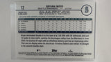 #12 Bryan Woo Rookie Blue Foil Seattle Mariners 2024 Topps Baseball Card