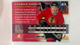 #135 Patrick Poulin  Chicago Blackhawks 95-96 Pinnacle Hockey Card