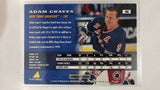 #45 Adam Graves New York Rangers 95-96 Pinnacle Hockey Card