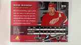#163 Bob Rouse Detroit Red Wings 95-96 Pinnacle Hockey Card