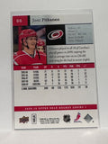 #86 Joni Pitkanen Carolina Hurricanes 09-10 Upper Deck Series 1 Hockey Card
