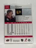 #108 Brian Campbell Chicago Blackhawks 09-10 Upper Deck Series 1 Hockey Card