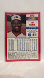 #409 Tim Raines Montreal Expos 1990 Score Baseball Card