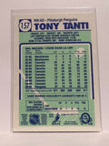 #157 Tony Tanti Pittsburgh Penguins 90-91 O-Pee-Chee   Hockey Card
