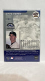 #153 Dave Veres Colorado Rockies 2000 Pacific Baseball Card