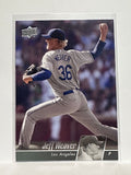 #282 Jeff Weaver Los Angeles Dodgers 2010 Upper Deck Series 1 Baseball