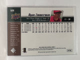 #529 Ryan Zimmerrman Washington Nationals 2010 Upper Deck Series 1 Baseball