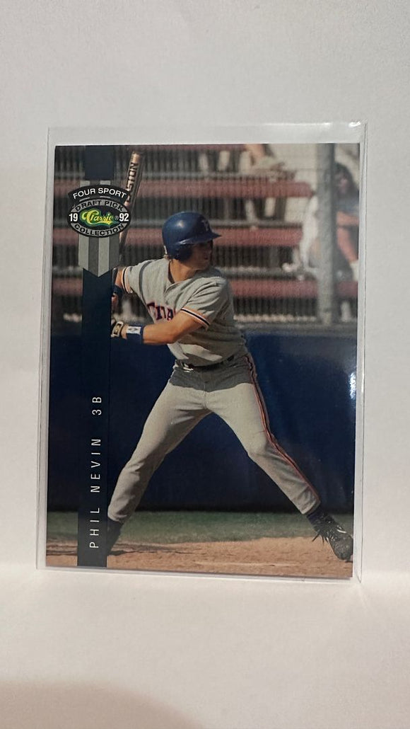 #226 Phil Nevin Draft Pick Houston Astros 1992 Four Sport Classic Baseball Card