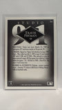 #54 Travis Fryman Detroit Tigers 1991 Studio Baseball Card