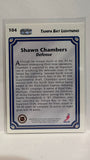 #104 Shawn Chambers Tampa Bay Lightning 92-93 Upper Deck Hockey Card