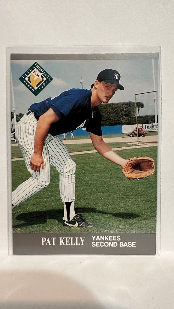 #381 Pat Kelly New York Yankees 1991 Fleer Ultra Baseball Card