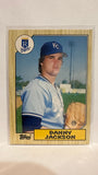#51T Danny Jackson Kansas City Royals 1987 Topps Baseball Card