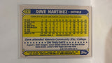 #73T Dave Martinez Chicago Cubs 1987 Topps Baseball Card