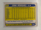 #4T Juan Beniquez Kansas City Royals 1987 Topps Baseball Card