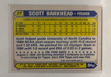 #2T Scott Bankhead Seattle Mariners 1987 Topps Baseball Card