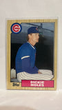 #92T Dickie Noles Chicago Cubs 1987 Topps Baseball Card