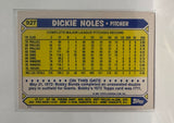#92T Dickie Noles Chicago Cubs 1987 Topps Baseball Card
