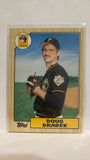 #29T Doug Drabek Pittsburgh Pirates 1987 Topps Baseball Card