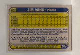 #130T Jim Winn Chicago White Sox 1987 Topps Baseball Card