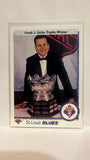 #208 Rick Meagher Frank J Selke Trophy St Louis Blues 90-91 Upper Deck Hockey Card