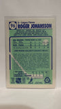 #96 Roger Johansson Top Prospect Calgary Flames 90-91 O-Pee-Chee Hockey Card