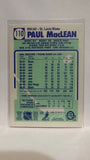 #110 Paul MacLean St Louis Blues 90-91 O-Pee-Chee Hockey Card