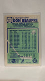 #253 Don Beaupre  Washington Capitals 90-91 O-Pee-Chee Hockey Card