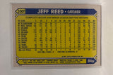 #100T Jeff Reed Montreal Expos 1987 Topps Baseball Card