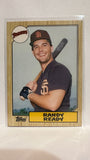 #97T Randy Ready  SAN Diego Padres 1987 Topps Baseball Card