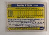 #97T Randy Ready  SAN Diego Padres 1987 Topps Baseball Card