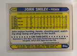 #114T John Smiley Pittsburgh Pirates  1987 Topps Baseball Card