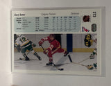 #273 Gary Suter  Calgary Flames 90-91 Upper Deck Hockey Card