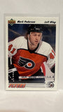 #363 Mark Pederson Philadelphia Flyers 91-92 Upper Deck Hockey Card