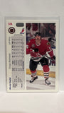 #374 Michel Goulet Chicago Blackhawks 91-92 Upper Deck Hockey Card
