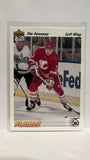 #375 Tim Sweeney Calgary Flames 91-92 Upper Deck Hockey Card