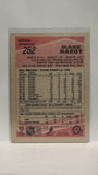 #252 Mark Hardy New York Rangers 89-90 O-Pee-Chee Hockey Card