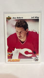 #190 Gary Roberts  Calgary Flames 91-92 Upper Deck Hockey Card