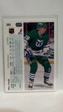 #343 Mike Tomlak Hartford Whalers 90-91 Upper Deck Hockey Card