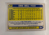 #3T Eric Bell Baltimore Orioles 1987 Topps Baseball Card