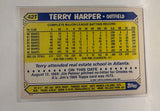 #42T Terry Harper Pittsburgh Pirates 1987 Topps Baseball Card
