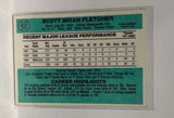 #452 Scott Brian Fletcher Chicago White Sox 1984 Donruss Baseball Card
