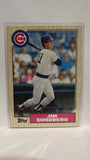 #119T Jim Sundberg Chicago Cubs 1987 Topps Baseball Card